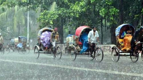 দমকা হাওয়াসহ বৃষ্টি হতে পারে