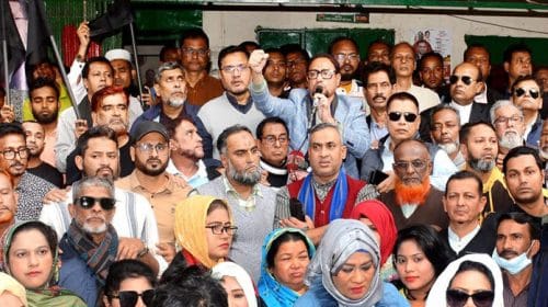 সরকার জনগণের নয়, ভারত চীন রাশিয়ার: ডা. শাহাদাত