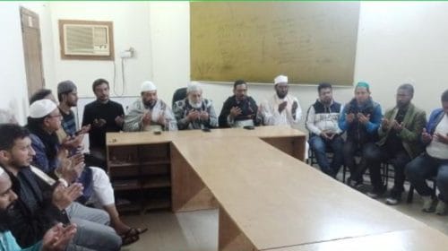 বরিশাল প্রেসক্লাব সভাপতির সুস্থতা কামনায় দোয়া মোনাজাত
