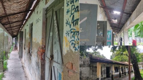 জরাজীর্ণ ছাত্রাবাসে আতঙ্ক নিয়ে থাকছেন বিএম কলেজের শিক্ষার্থীরা