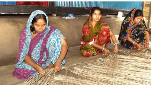 দেশ ছাড়িয়ে বিদেশেও কাউখালীর ঐতিহ্যবাহী শীতলপাটির কদর