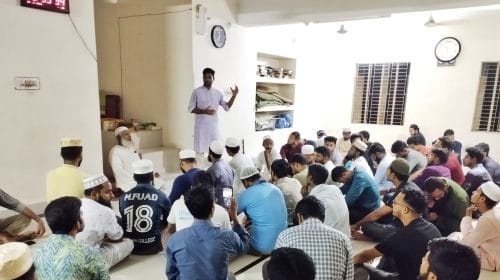কোটা আন্দোলনে শহীদদের মাগফেরাত কামনায় বিএম কলেজে দোয়া মোনাজাত অনুষ্ঠিত 
