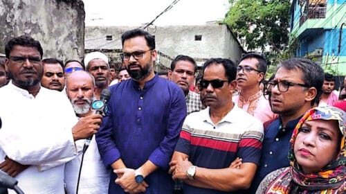 ছাত্র-জনতার আন্দোলনে প্রত্যেকটি গুলির হিসেব নেওয়া হবে : আমিনুল