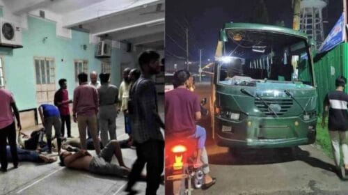 মধ্যরাতে বরিশাল বিশ্ববিদ্যালয় ও বিএম কলেজের শিক্ষার্থীদের সংঘর্ষ