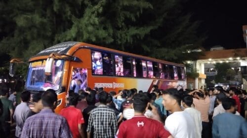 বাস ধাক্কায় ববি শিক্ষার্থী মীম নিহত