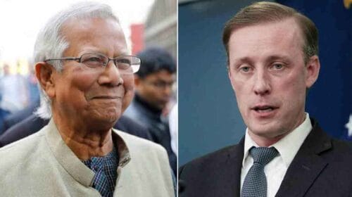 ড. ইউনূসকে যুক্তরাষ্ট্রের জাতীয় নিরাপত্তা উপদেষ্টার ফোন