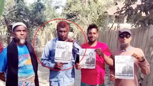 কুয়াকাটায় ধানের শীষের প্রচারনা চালাচ্ছেন আওয়ামী লীগ সভাপতি