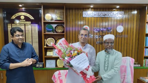 বিএম কলেজের উপাধ্যক্ষ হলেন প্রফেসর কাজী জাবের আহমেদ﻿