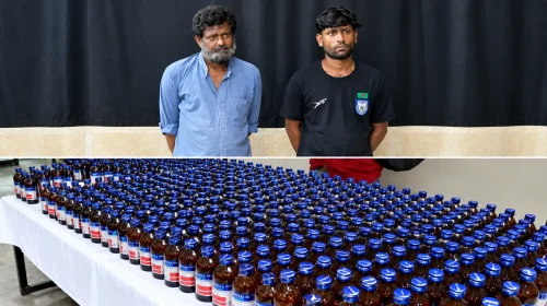 বরিশালে যাচ্ছিল ২ হাজার ২৫৭ বোতল উনকোরেক্স