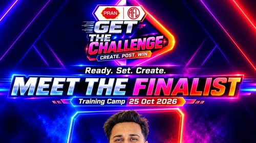 PRAN-RFL-এর ‘Get the Challenge’-এর ফাইনালে বরিশালের ইন্তেখাব তামিম