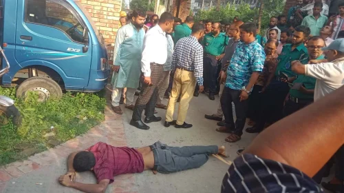 বরিশাল আদালত চত্বরে ১০ তলা ভবন থেকে পড়ে যুবকের মৃত্যু